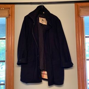 Burberry wool winter coat